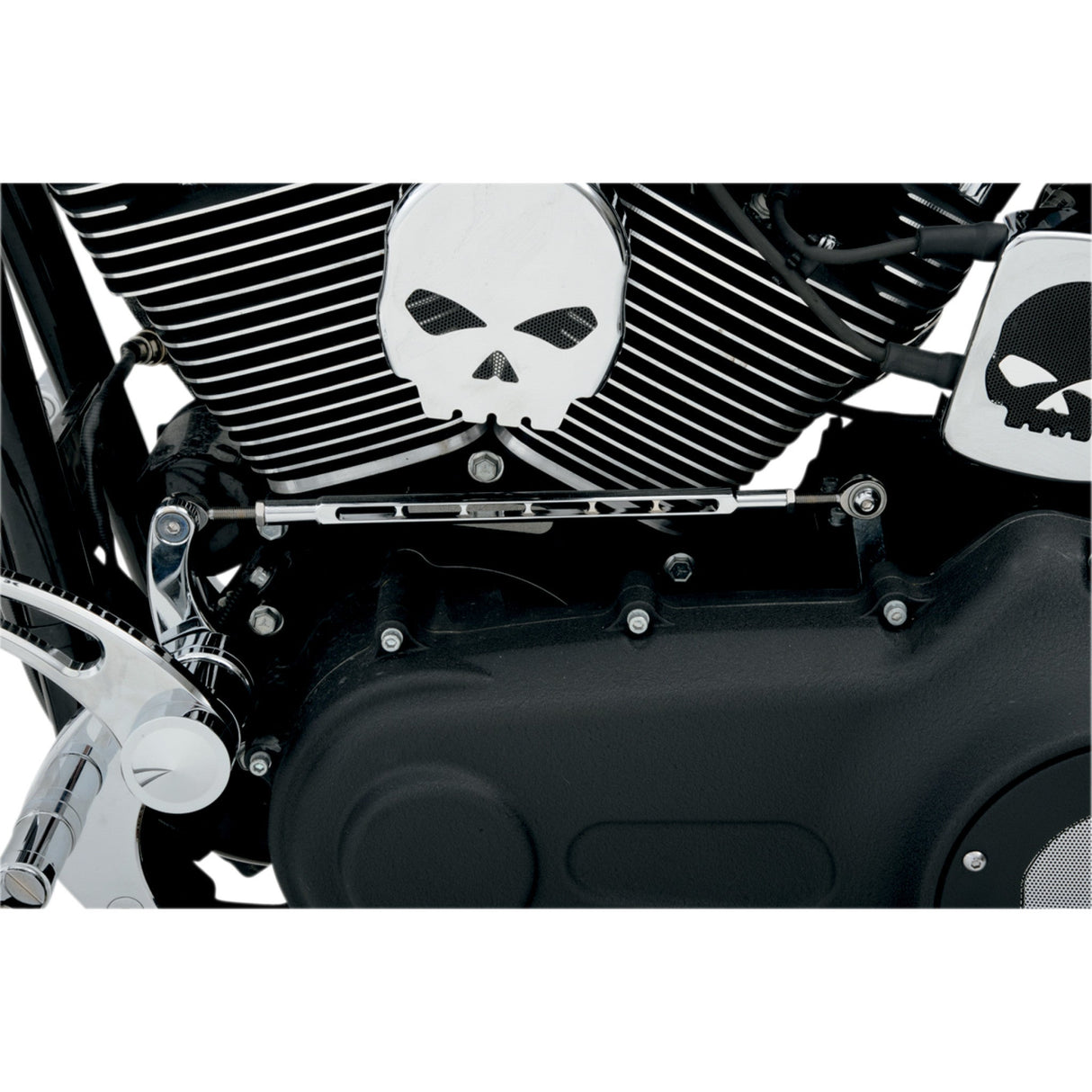 JOKER MACHINE 1601-0113 08-10 Stalker Shift Linkage Rod - Stalker Shiftrod Linkage - Chrome