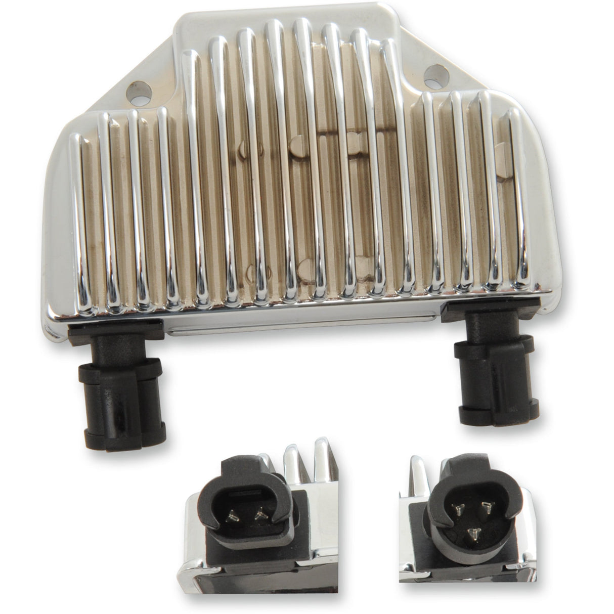DRAG SPECIALTIES 2112-0797 Solid-State Regulator Regulator FXD '08-'16 - Chrome