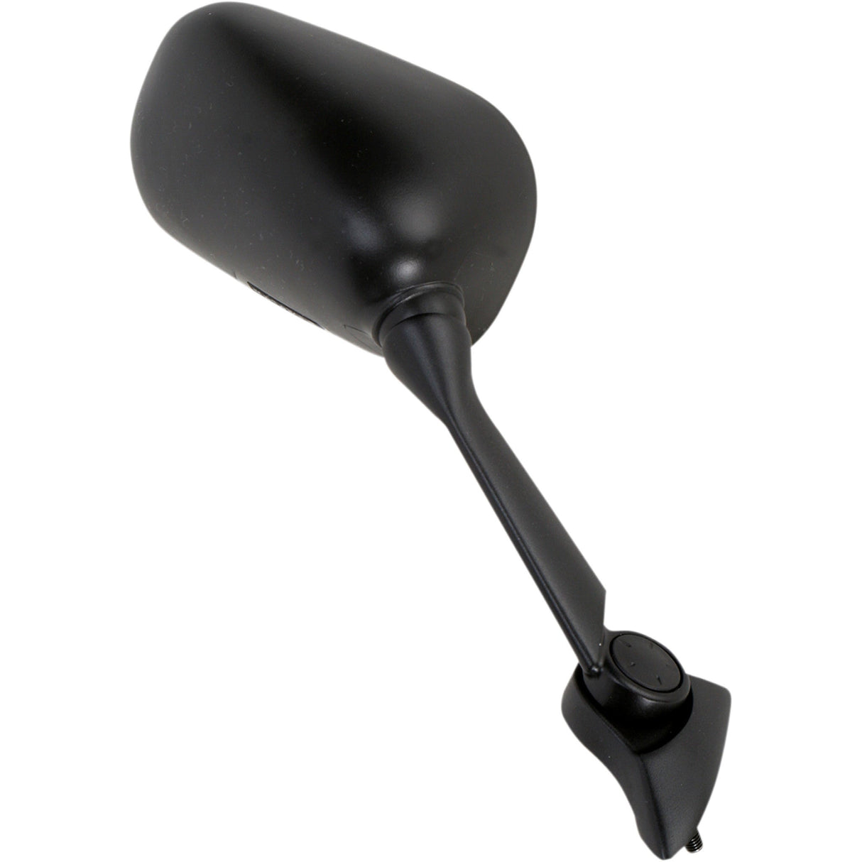 EMGO 0640-0681 20-37481 OEM-Style Replacement Mirror Mirror - Side View - Rectangle - Black - Right