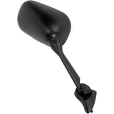 EMGO 0640-0681 20-37481 OEM-Style Replacement Mirror Mirror - Side View - Rectangle - Black - Right