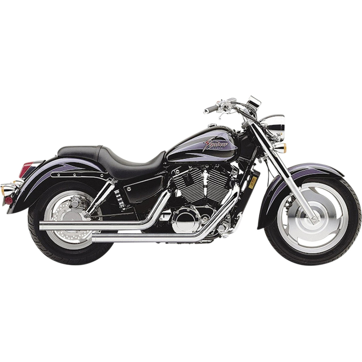 Cobra Dragster 2-Into-2 Exhaust System - 1623T Honda VT1100C2 Shadow Sabre 2000-2007