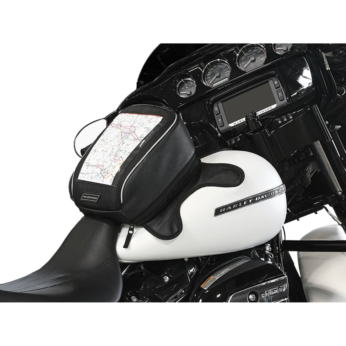 Nelson Rigg Journey Highway Cruiser Magnetic Tank Bag - NR-150
