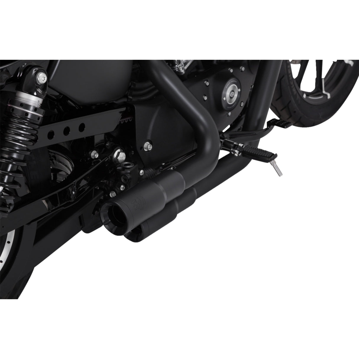 Vance & Hines Mini-Grenades 2-Into-2 Exhaust System - 46884 For Harley Sportster 2004-2013