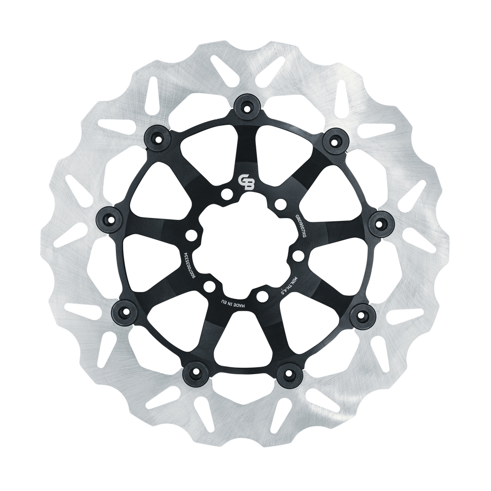 Gbrakes Front Disc Rear Disc 298MM Floatingwave Rotor - GBD9007XG For Indian Chieftain / Roadmaster / Springfield / Super Chief 2014-2023