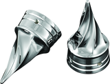 Kuryakyn 1217 Twisted Axle Caps Chrome