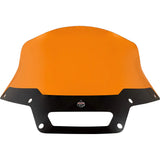Klock Werks Kolor Flare® Windshield 8" Orange - KWW-02-0630 For Harley Softail Low Rider 2022-2025