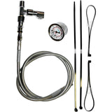 FEULING OIL PUMP CORP. 2212-0434 9018 Remote Oil Pressure Gauge/Line Kits - Stainless/Chrome