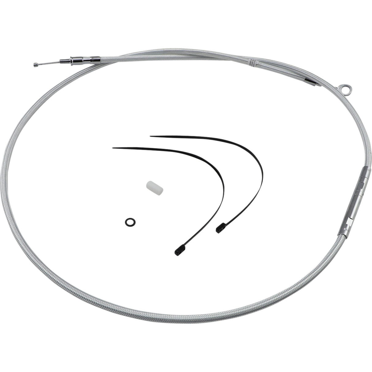 Magnum Shielding High-Efficiency Braided Sterling Chromite II® Clutch Cable 69-1/4" - 32058HE For Harley Motorcycles 1986-2006