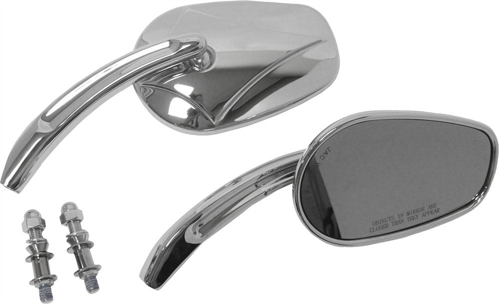 Harddrive 820-56012 18-244 MIRRORS CHROME ARROW HEAD CHROME