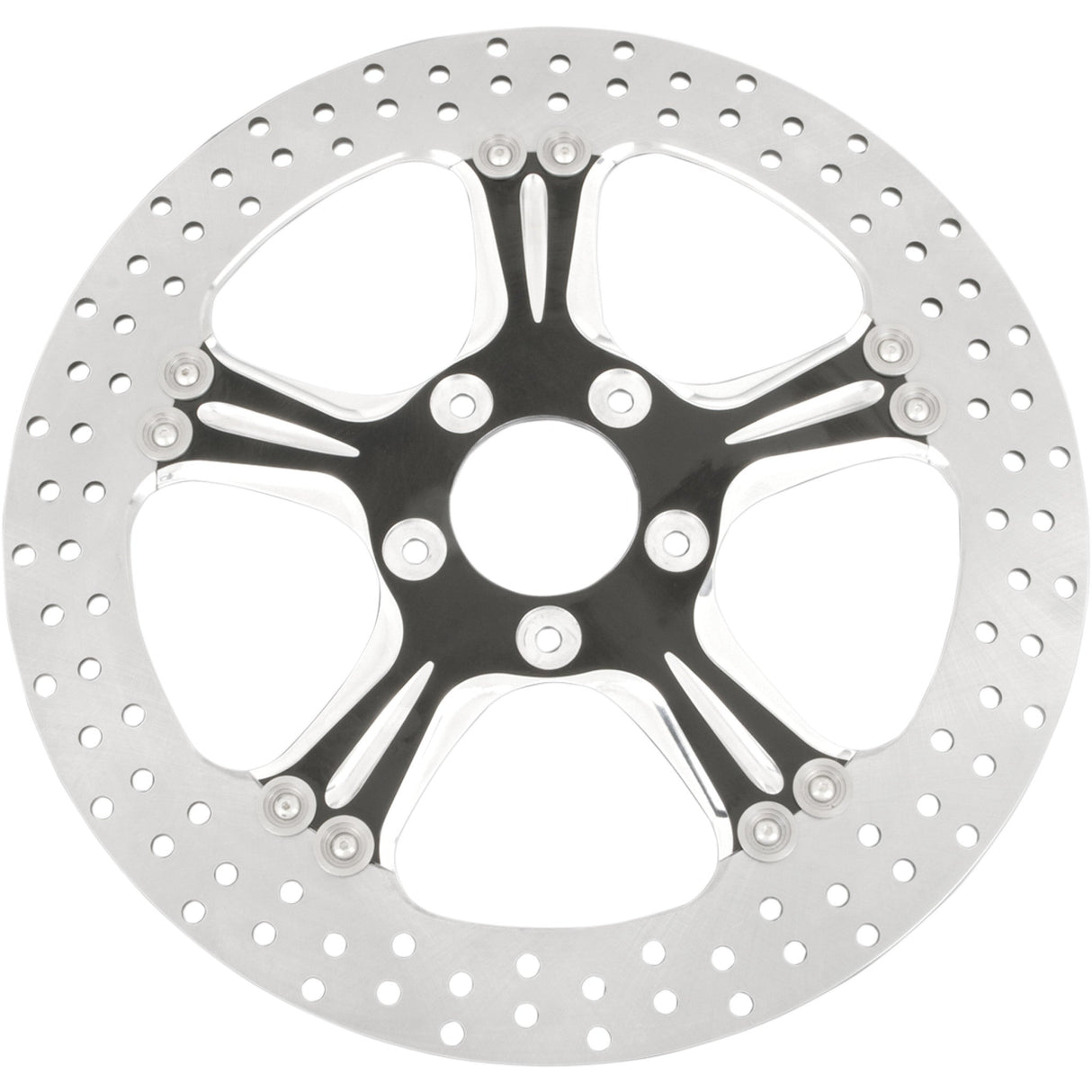 Performance Machine Wrath Brake Rotor - 0133-1800WRAS-BMP For Harley Motorcycles 2006-2019