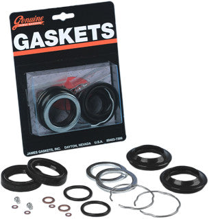 James Gasket James Gaskets Gasket Seal Fork Late Sportster Kit - 45849-96 For Harley Sportster 1976-1986