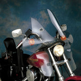 National Cycle N8513-01 88-21 Harley XL/FXR/FXD/86-91 BMW R80G/R100GS/15-23 Ducati Scrmblr Plexifairing 3-Clr