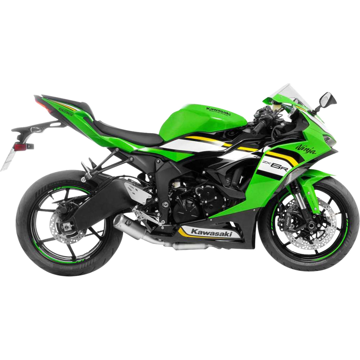 Leovince LV Corsa S Titanium Muffler - 15413STU Kawasaki Ninja 2019-2025