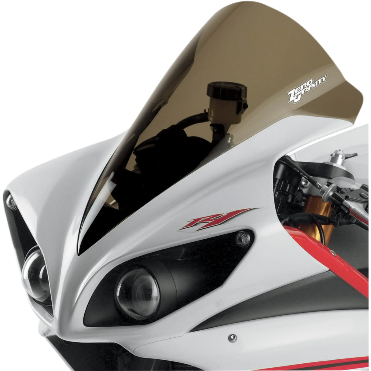 ZERO GRAVITY 2301-1231 24-541M-02 Corsa Windshield Corsa Windscreen - Smoke - R1 '09