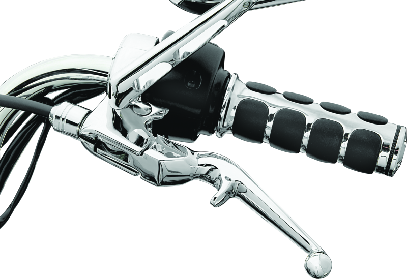 Kuryakyn Trigger Levers Cable Chrome - 1056 For Harley Touring 2008-2016