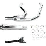 Bassani Xhaust Road Rage 2-Into-1 Exhaust System - 1FXR2 For Harley 1987-1994