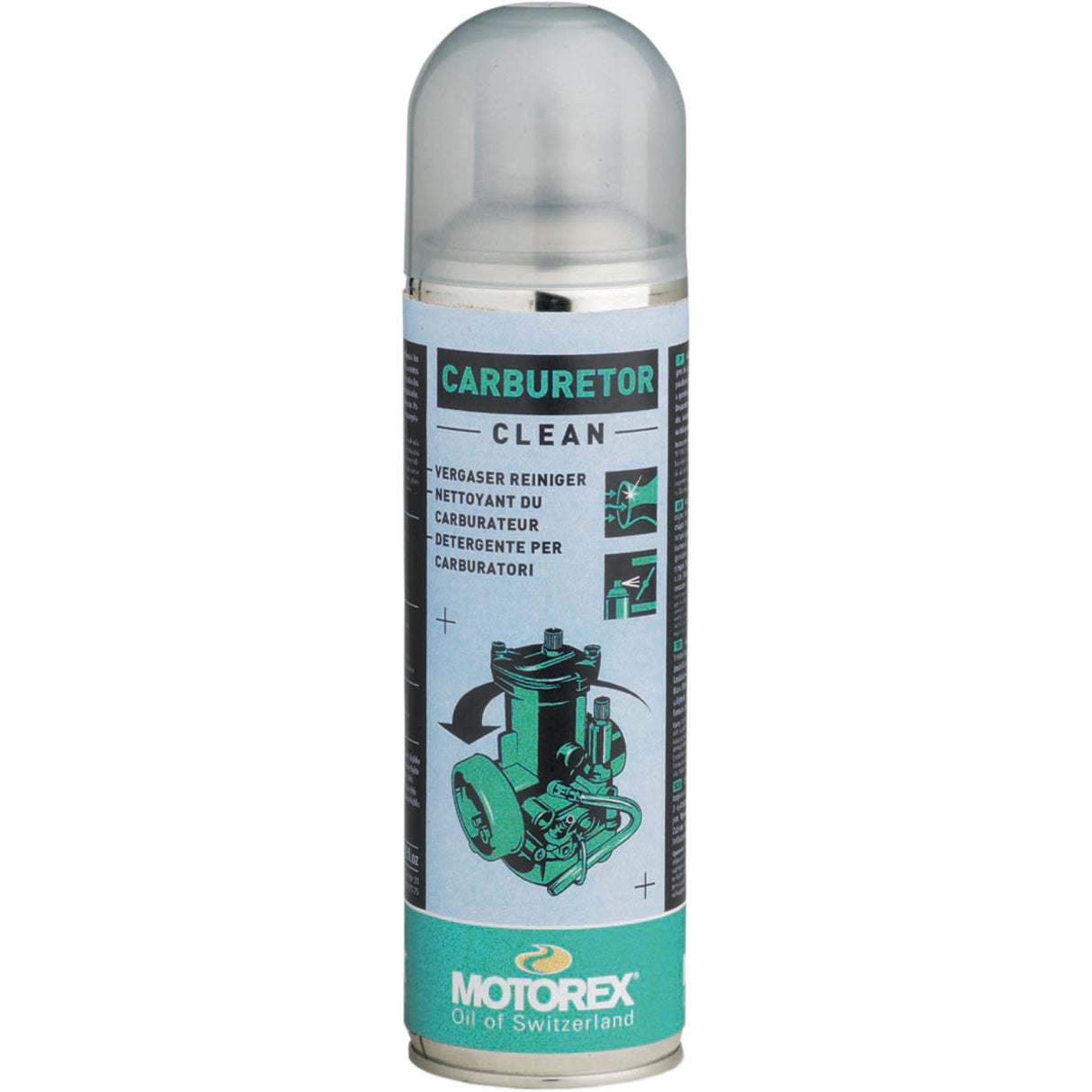 MOTOREX 3704-0091 302293 Carburetor Clean Carburetor Spray - 500ml - Aerosol