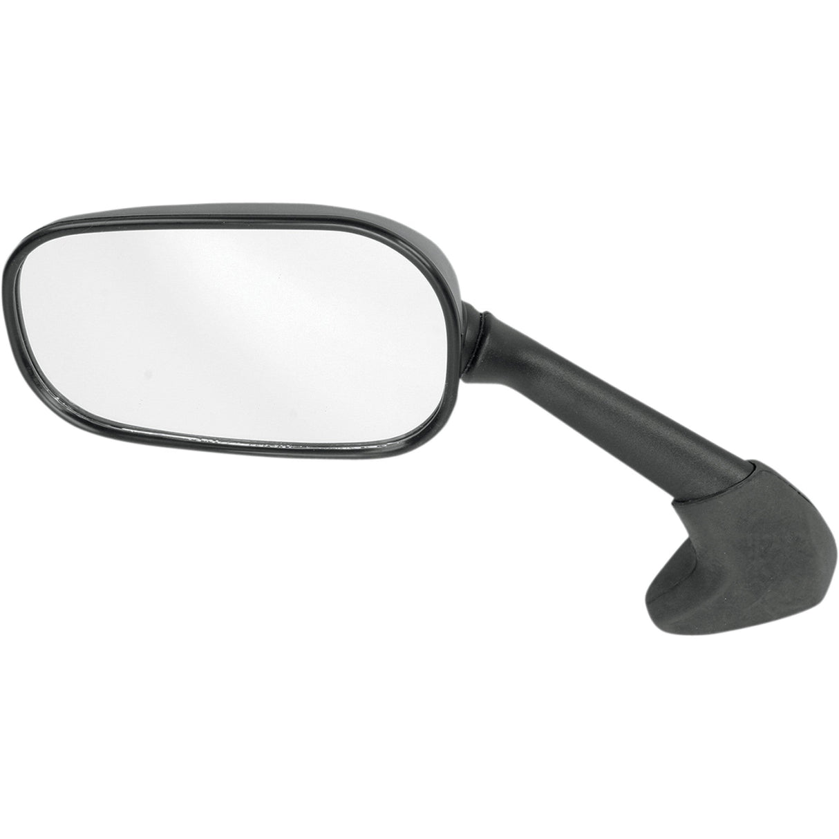 EMGO 0640-0176 20-80532 OEM-Style Replacement Mirror Mirror - Side View - Rectangle - Black - Left