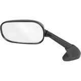 EMGO 0640-0176 20-80532 OEM-Style Replacement Mirror Mirror - Side View - Rectangle - Black - Left