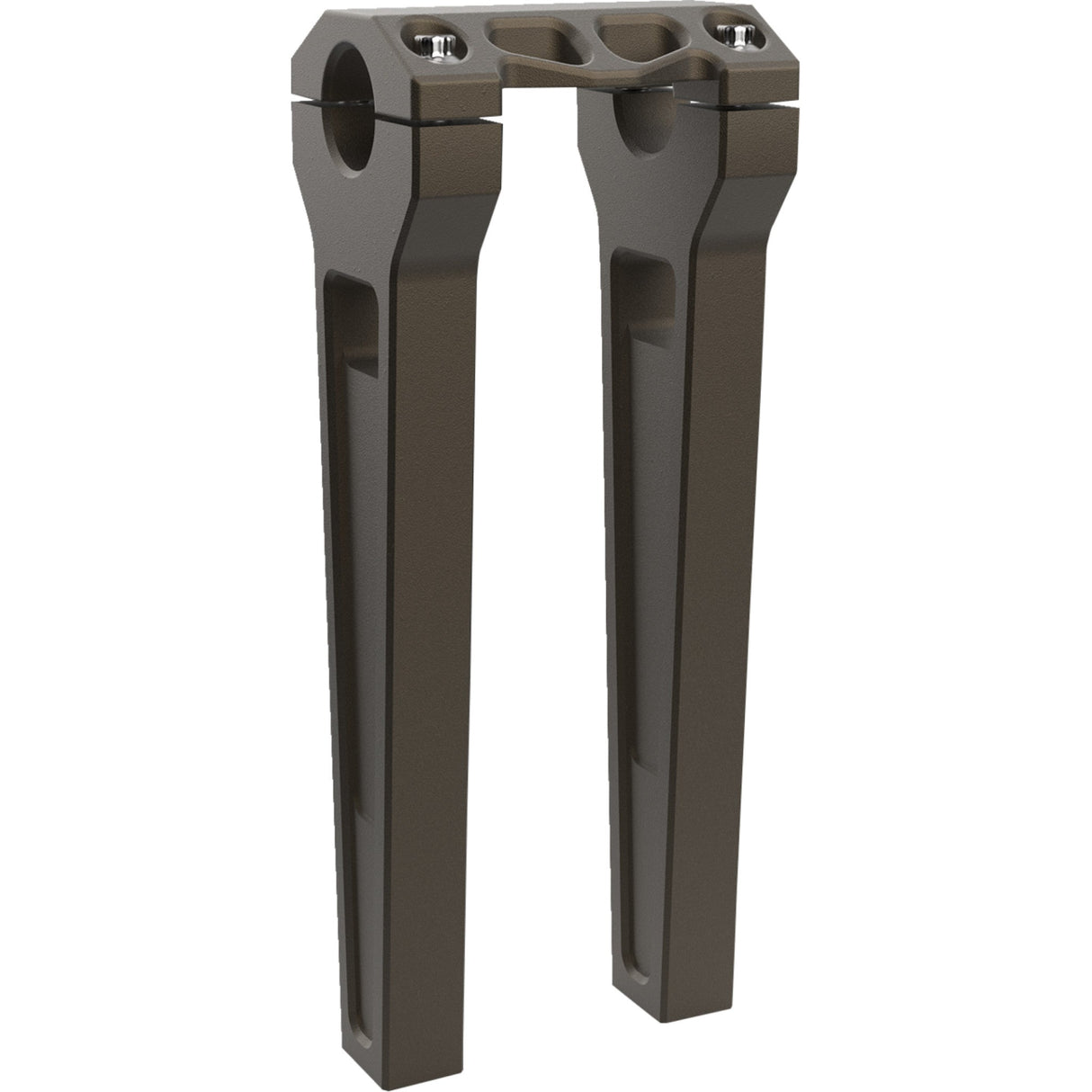 LA CHOPPERS 0602-1445 LA-7480-10Z Performance Risers - Straight - 10" x 1-1/4" - Bronze