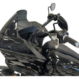 FAT Baggers INC. 1-1/4" EZ Install Round Top Handlebar 8" Black - 903008-B For Harley Softail Low Rider 2018-2023