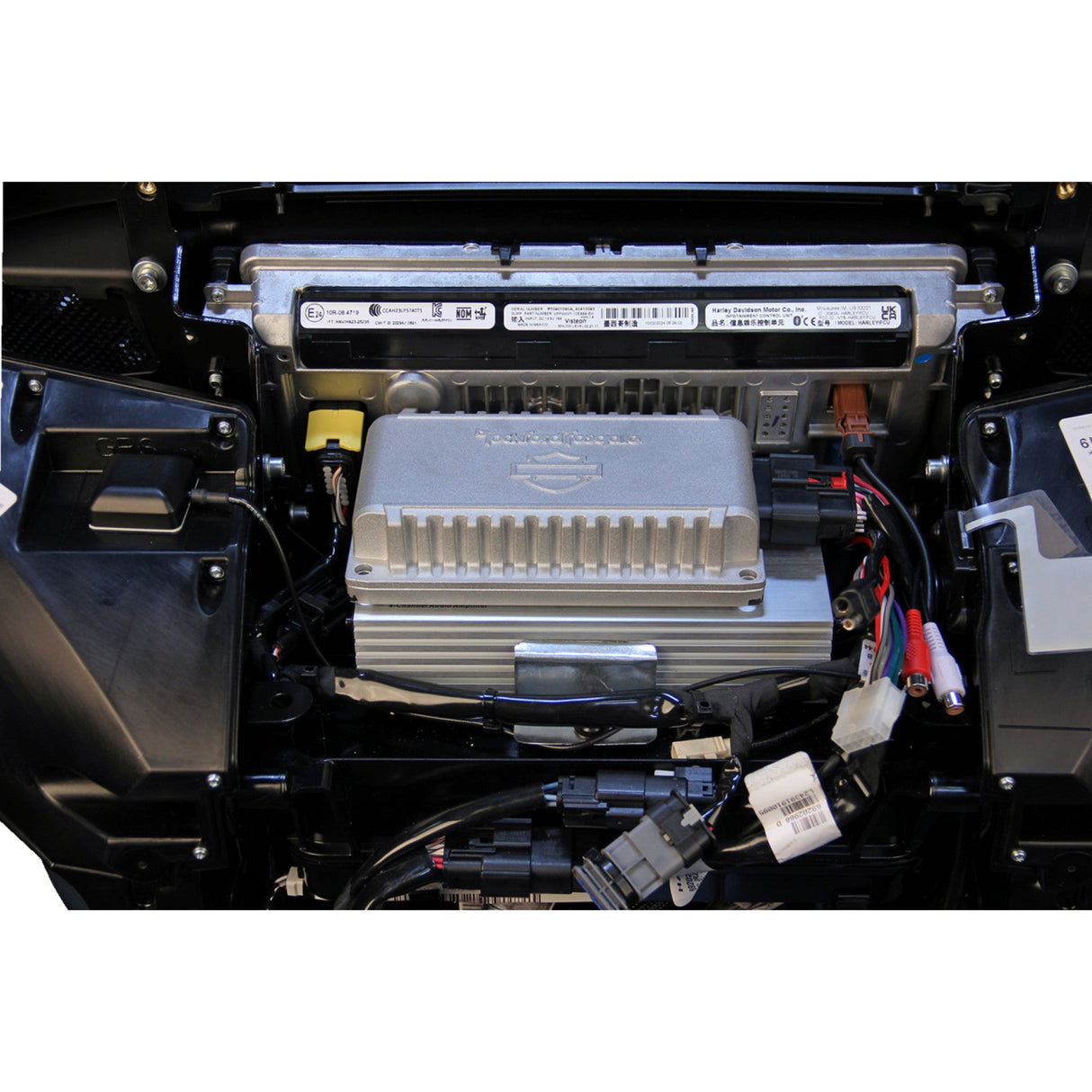 J & M Amplifier Kit 4-Channel - JMA6-1000HD24-SG For Harley Street Glide 2024-2026