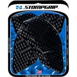 STOMPGRIP 4320-1199 55-10-0008B Volcano Profile Traction Pad Tank Kit Traction Kit - Black - Yamaha