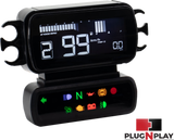 Koso North America LCD HUD Gauge ` Fxst Fxlrst ` Fxbbs,fxbrs - BA080000 For Harley Softail 2018-2022