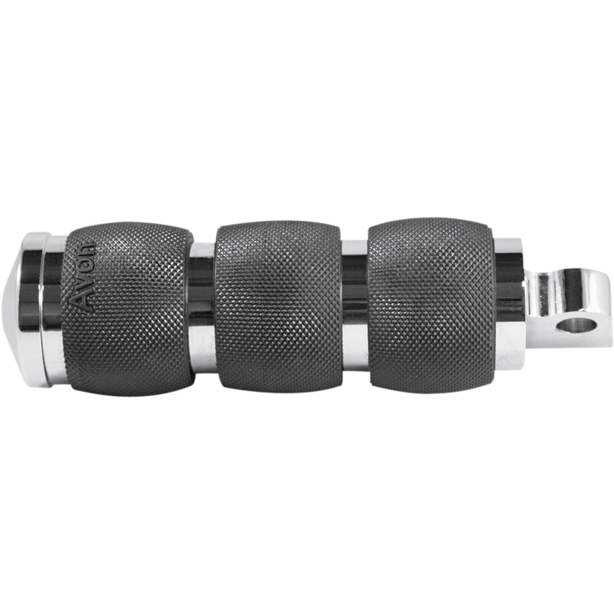 AVON GRIPS 1620-0802 FP-AIR-90-CH Male-Mount Footpegs Footpegs - Air Cushioned - Chrome