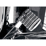 COVINGTONS 1610-0051 C1042-C Brake Pedal Pad - Finned - Chrome