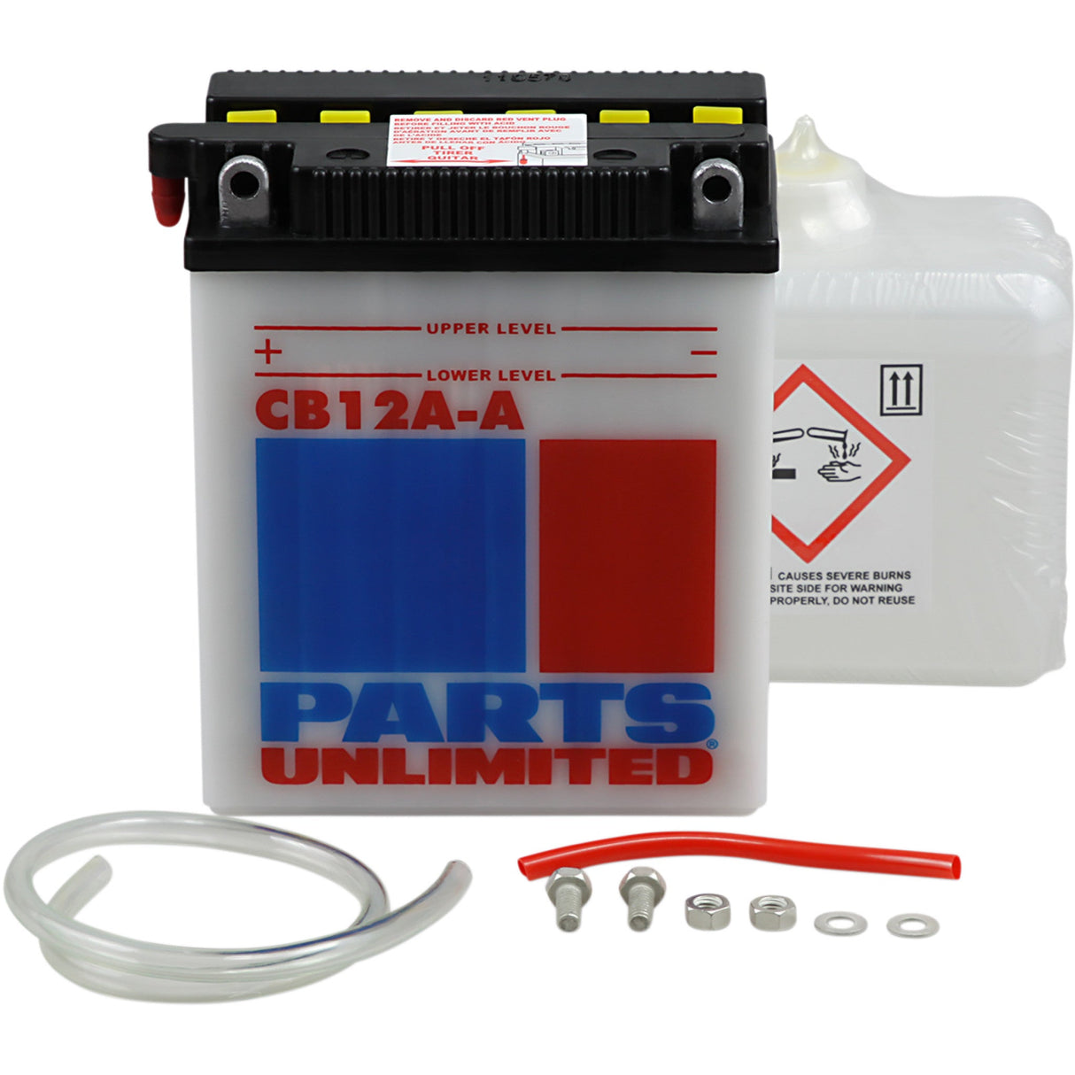 Parts Unlimited Battery - 2113-0172 For Honda Motorcycles 1968-1988 | Yamaha Motorcycles 1980-1990 | Kawasaki Motorcycles 1974-1984