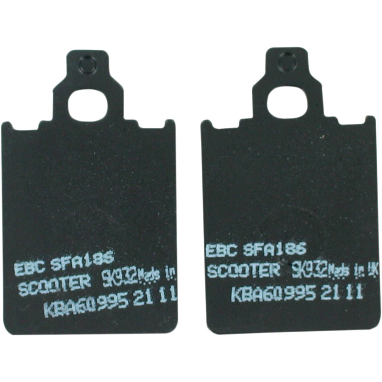 EBC Scooter "SFA" Brake Pads - SFA186 For Vespa 125 / 150 / 150 Series America 2005-2009 | Genuine Stella 2008