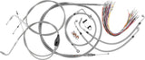 Burly Brand Control Kit 16in Stainless Steel - B30-1089 For Harley Touring 2007