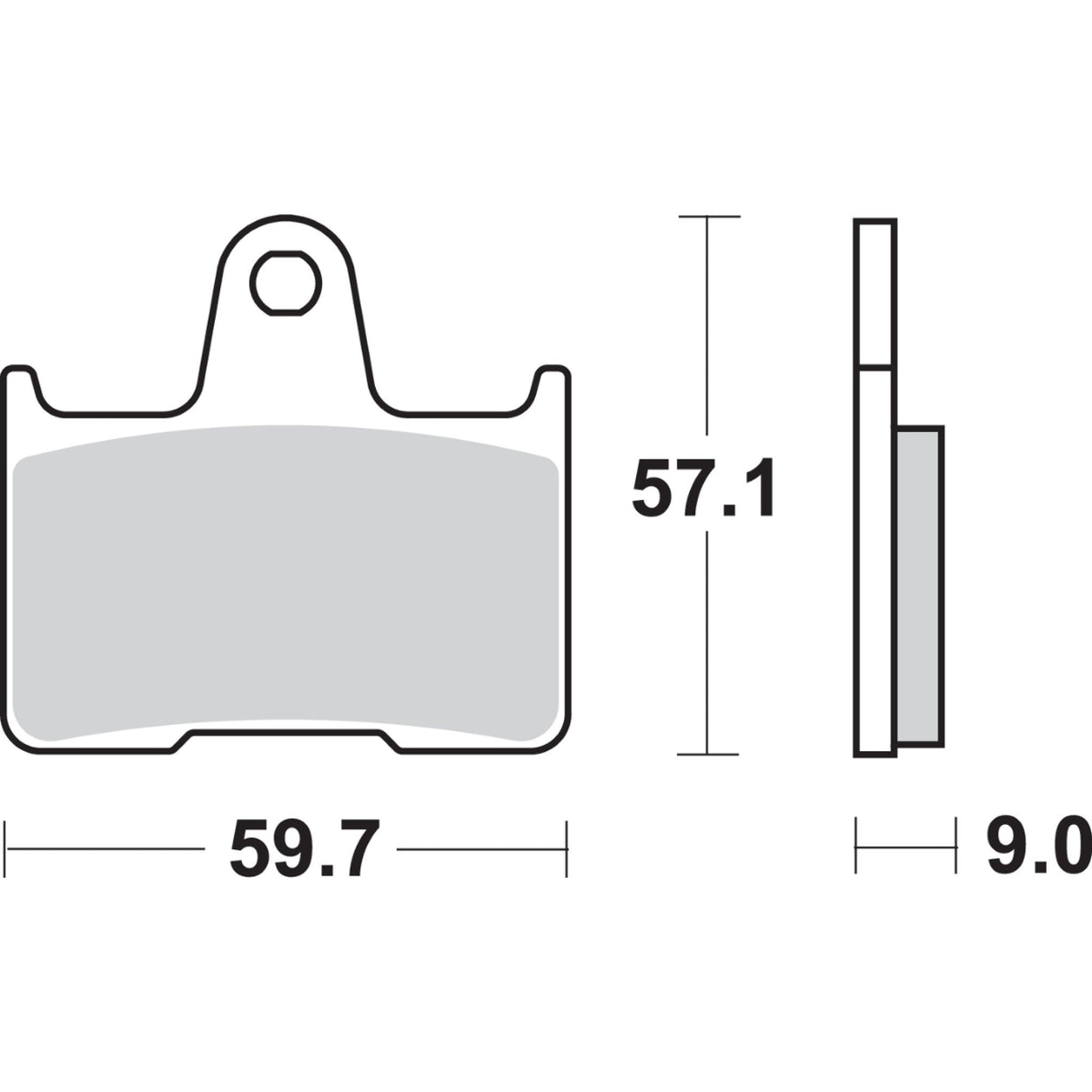 Sbs Brake Pad - 765LS Suzuki 1000 / 600 / 750 2002-2006
