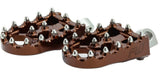 Flo Motorsports Moto Style Footpeg SET Bronze 2"X3.125" - FPEG-800BRZ