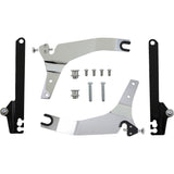 COBRA 1501-0581 602-2044 Detachable Backrest Kit - 14" - Chrome - Dyna
