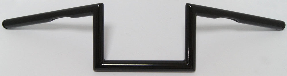 Harddrive 21-228GB 1" Z-Bar Dimpled 6" Gloss Black For Harley Motorcycles 1980-2017