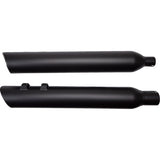COBRA 1801-1048 6108RB 909 Twins Slip-On Mufflers - 909 Slip-On Mufflers for FL - Black