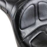 LePera Maverick Daddy Long Legs Seat Black Stitched FL FX - LK-910DL For Harley Softail 2006-2017