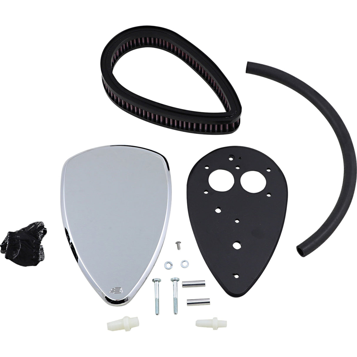 BARON 1010-0530 BA-2074-00 Big Air Kit smooth - chrome
