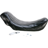 LePera Bare Bones Solo Seat Diamond Stitch Black - LK-001DM For Harley Motorcycles 2006-2017
