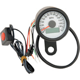 DRAG SPECIALTIES Programmable Mini Electronic Speedometer with Odometer/Tripmeter