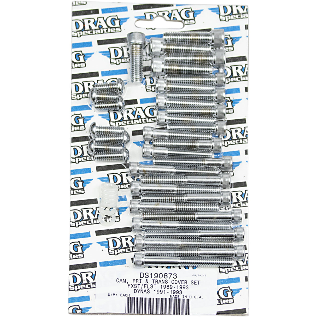 DRAG SPECIALTIES Bolt Set Kit - Socket-Head