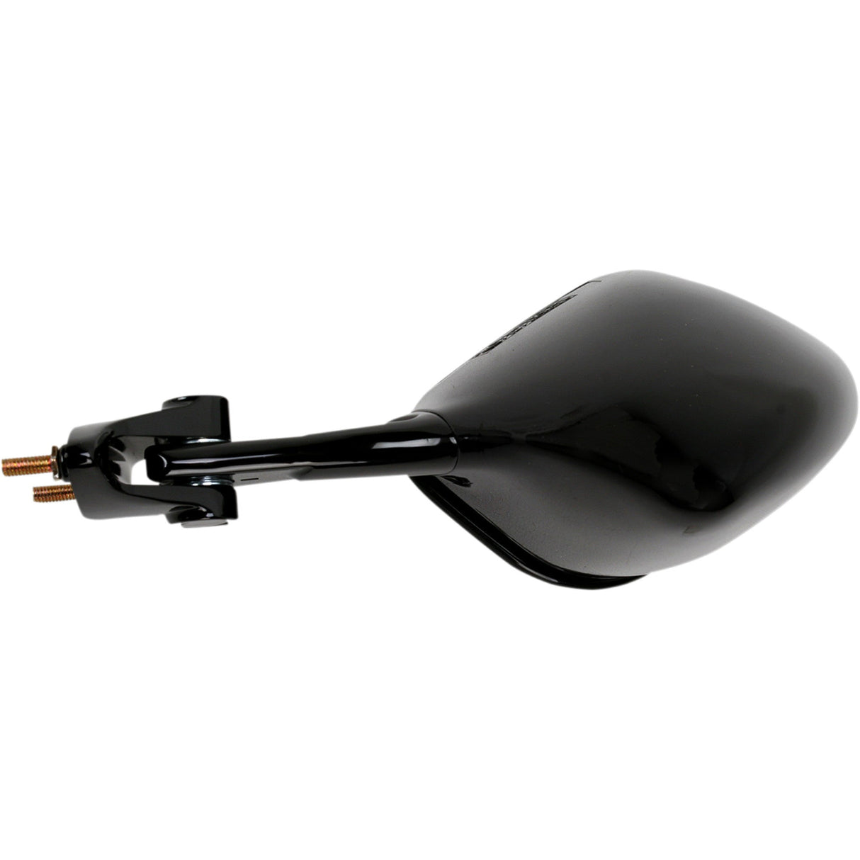 EMGO 0640-0353 20-43051 OEM-Style Replacement Mirror Mirror - Side View - Rectangle - Black - Right