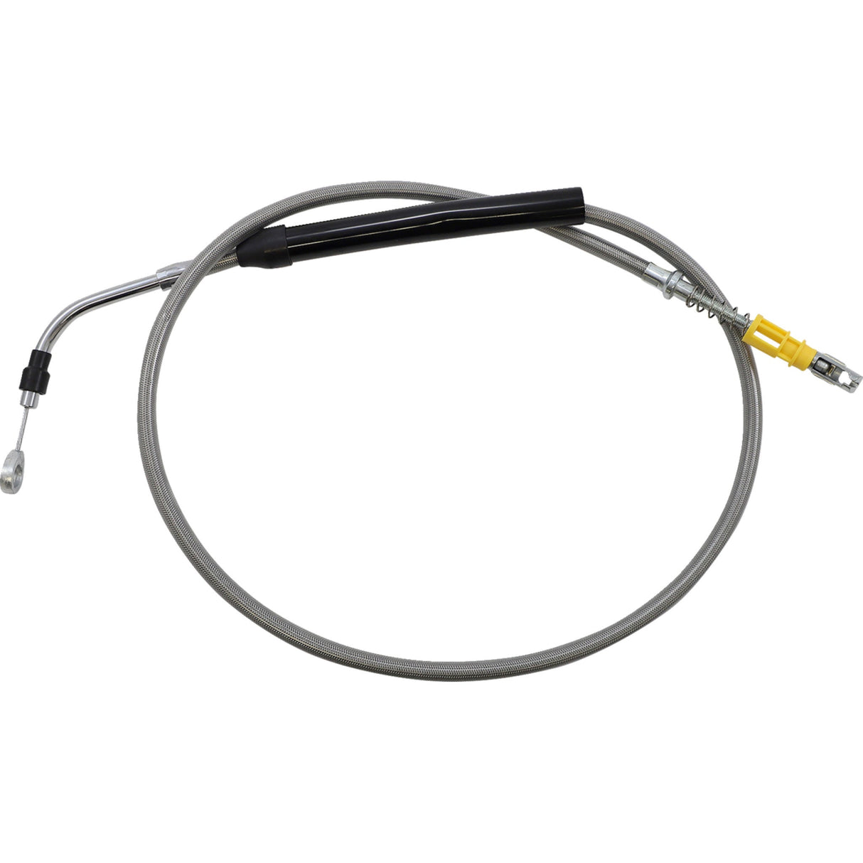 LA Choppers Stainless Steel Braided Clutch Cable 12"-14" Ape Hangers - LA-8058C13 For Harley Road Glide 2021-2022