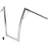 Burly Brand Louie Handlebar 19" Chrome - B12-7011C For Harley Motorcycles 1949-2024
