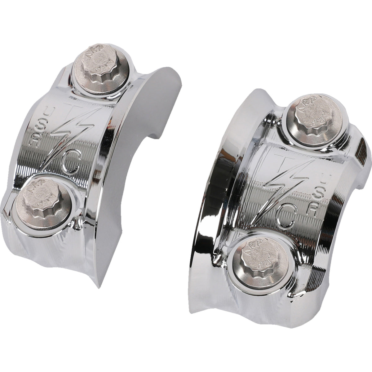 THRASHIN SUPPLY CO. 0615-0397 TSC-2803-3 Speedway Perch Clamp - Chrome
