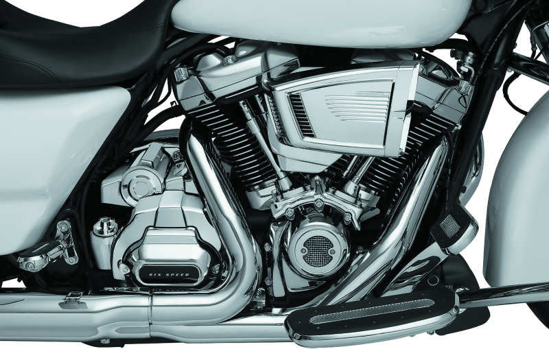 Kuryakyn Precision Transmission Shroud Chrome - 6412 For Harley Touring 2017-2026