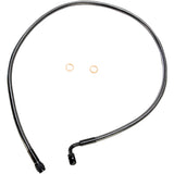 MAGNUM SHIELDING 1741-4094 AS47232 Alternate Length Designer Series ABS-Specific Front Brake Line Kit - 10 mm-90° - 32" - Black Pearl
