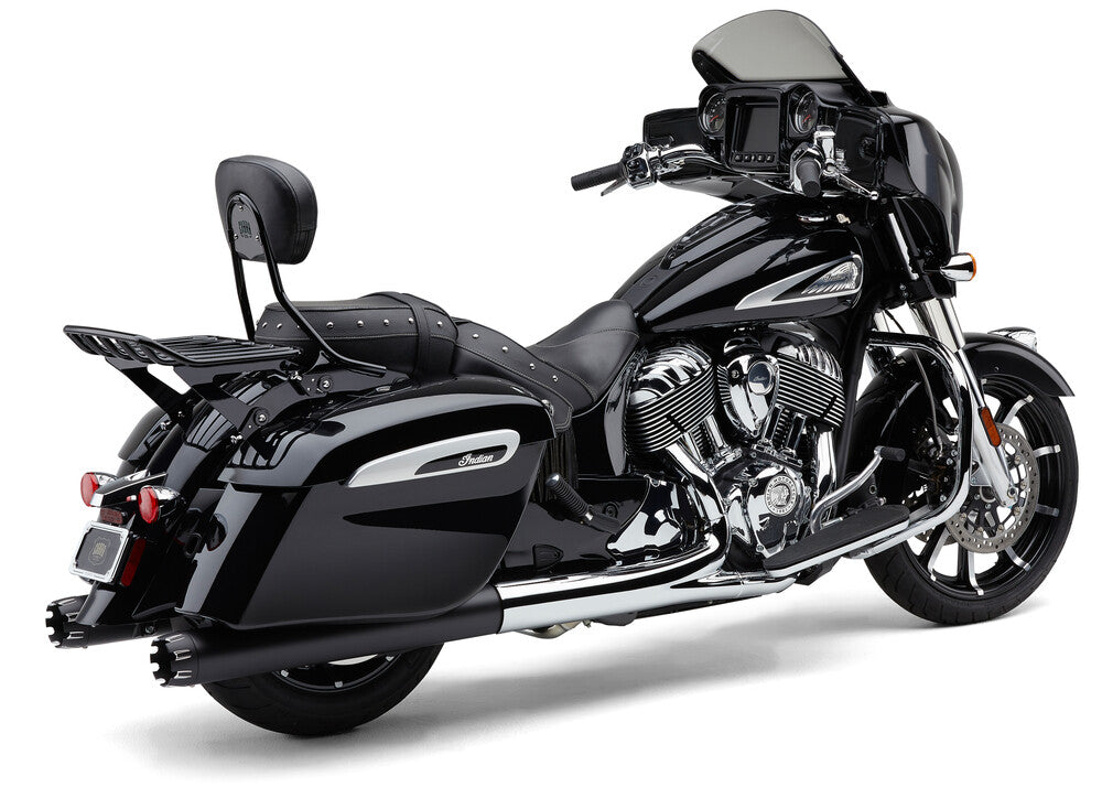 Cobra Detach Backrest-Tall Black Chieftain - 502-2000B For Indian Chieftain 2014-2020